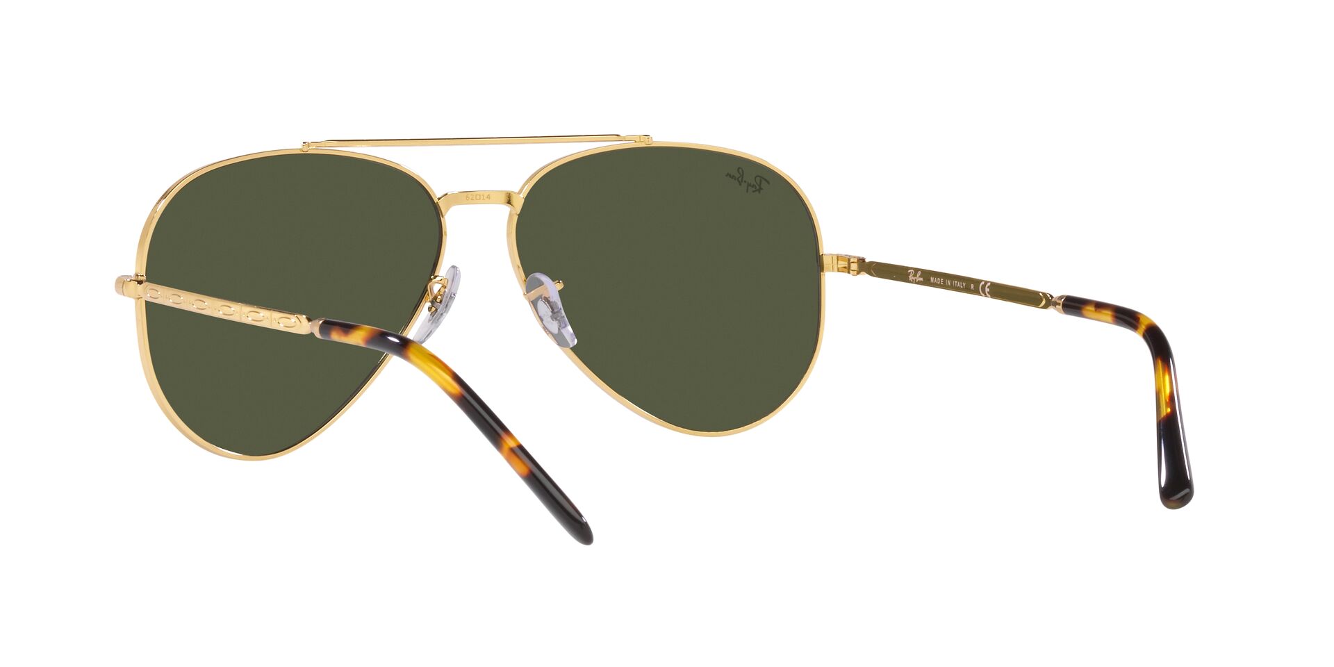 Foto 7 pulgar | Lente De Sol Ray-ban New Aviator Green Unisex