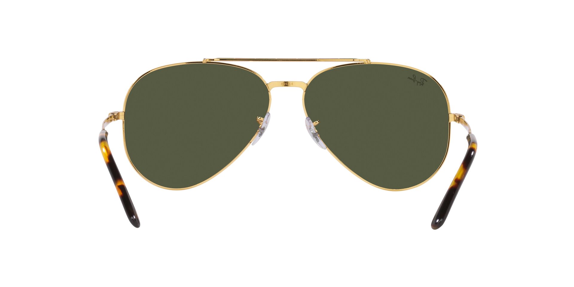 Foto 8 pulgar | Lente De Sol Ray-ban New Aviator Green Unisex