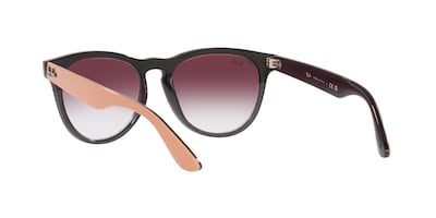 Foto 6 | Lente De Sol Ray-ban Iris Clear Gradient Dark Violet Unisex