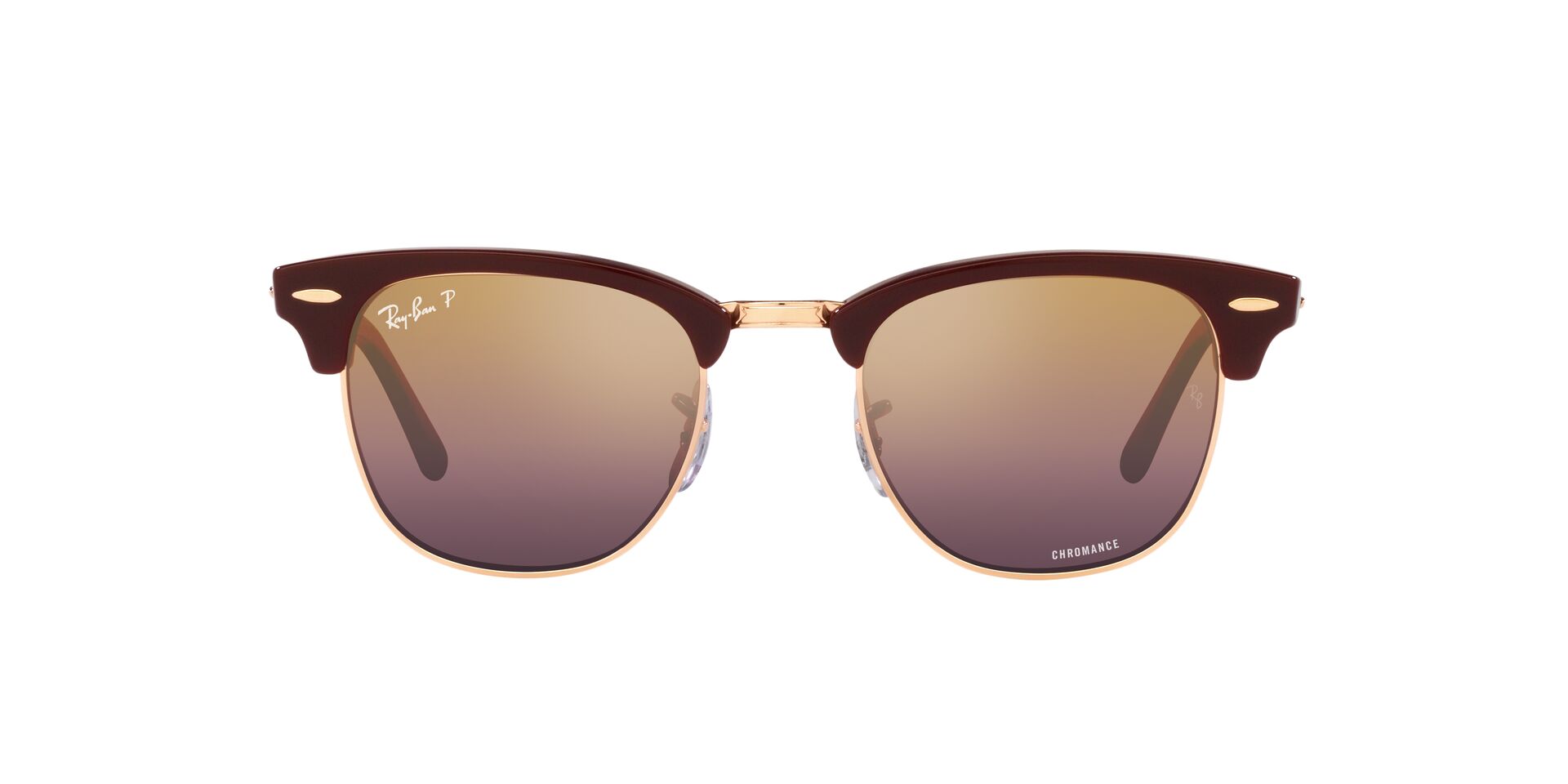 Lente De Sol Ray-ban Clubmaster Red Mirror Polar Polarizado Unisex