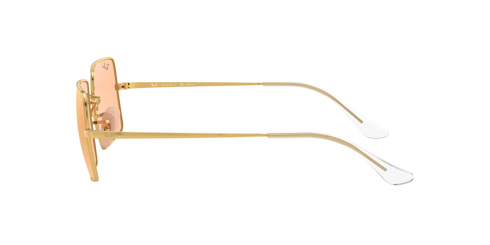 Foto 4 | Lente De Sol Ray-ban Rectangle Photo Orange Mirror Gold Fotocromático Unisex