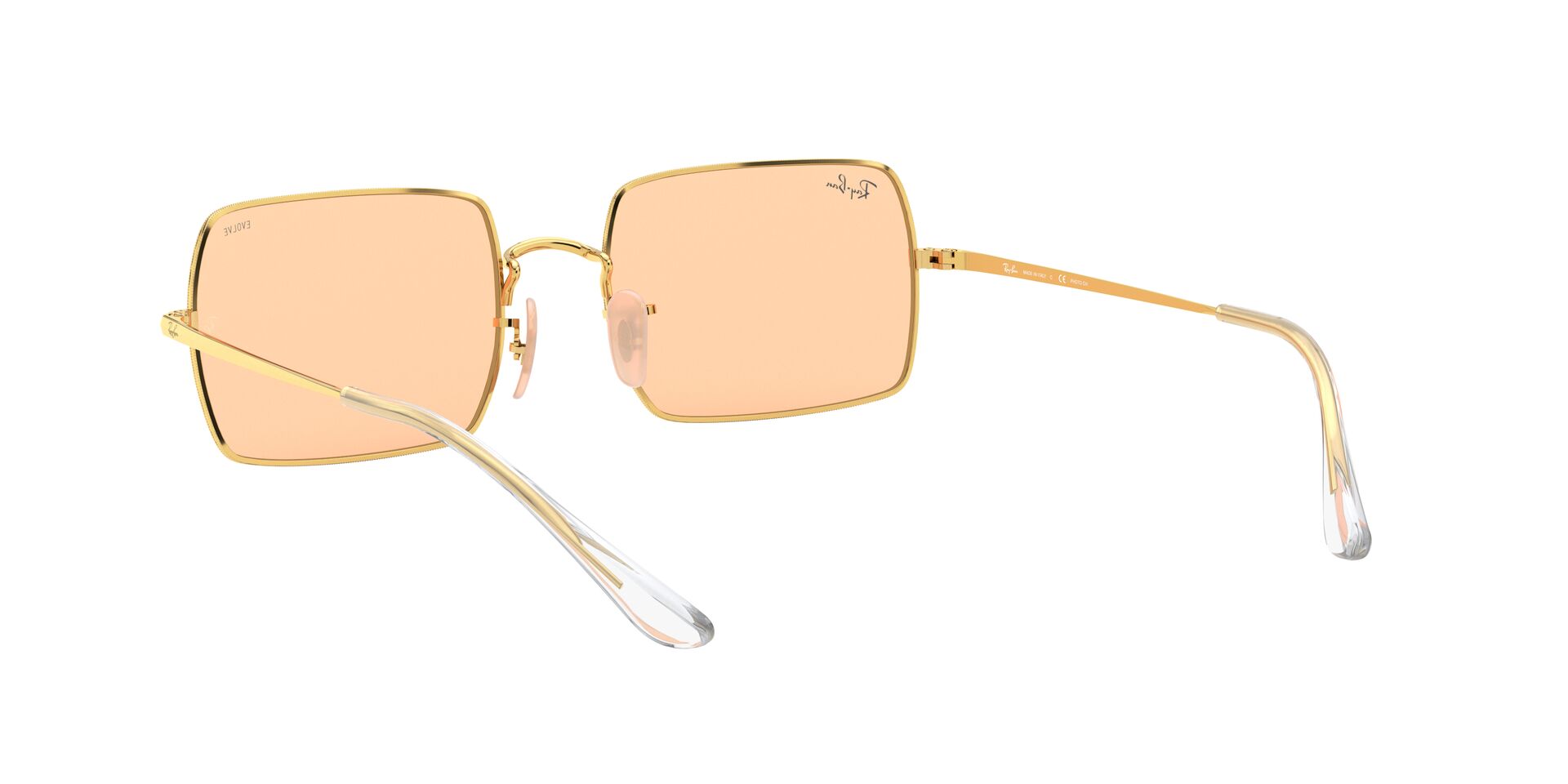 Foto 6 | Lente De Sol Ray-ban Rectangle Photo Orange Mirror Gold Fotocromático Unisex