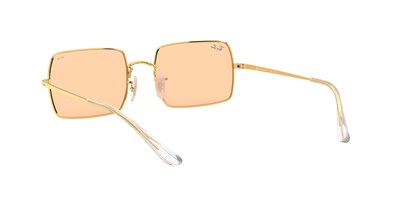 Foto 6 | Lente De Sol Ray-ban Rectangle Photo Orange Mirror Gold Fotocromático Unisex