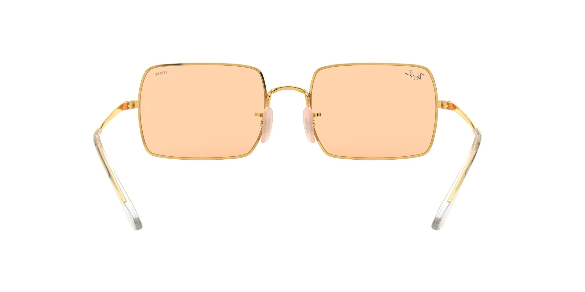 Foto 7 | Lente De Sol Ray-ban Rectangle Photo Orange Mirror Gold Fotocromático Unisex