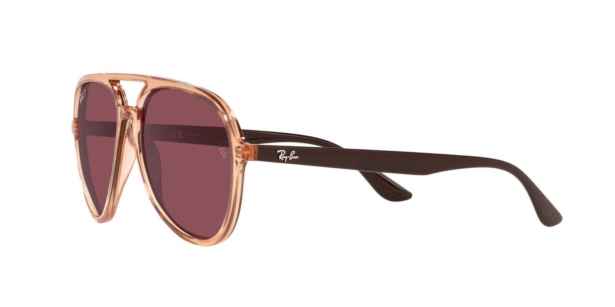 Foto 4 pulgar | Lente De Sol Ray-ban Purple Polar Polarizado Unisex
