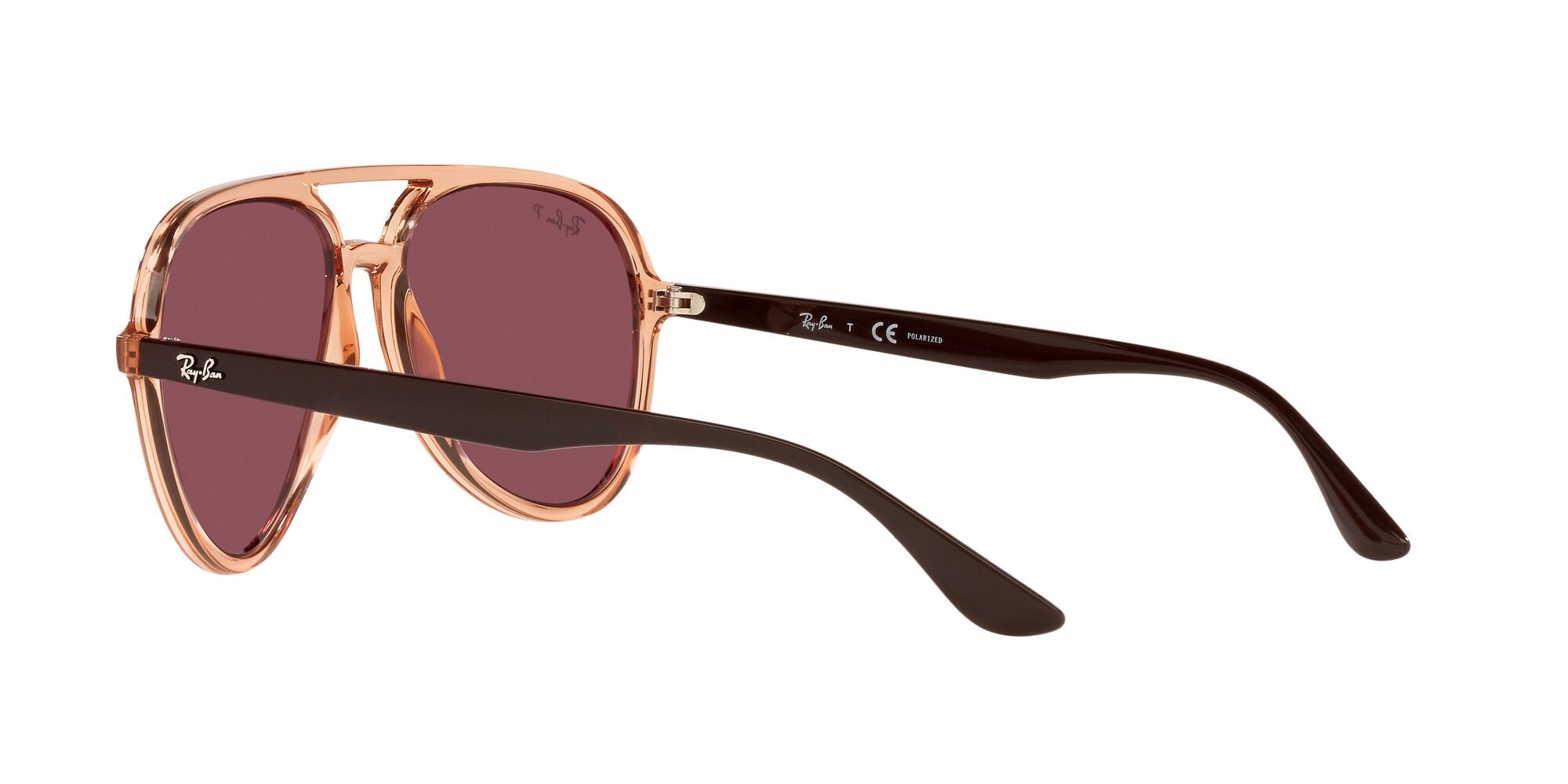 Foto 6 pulgar | Lente De Sol Ray-ban Purple Polar Polarizado Unisex