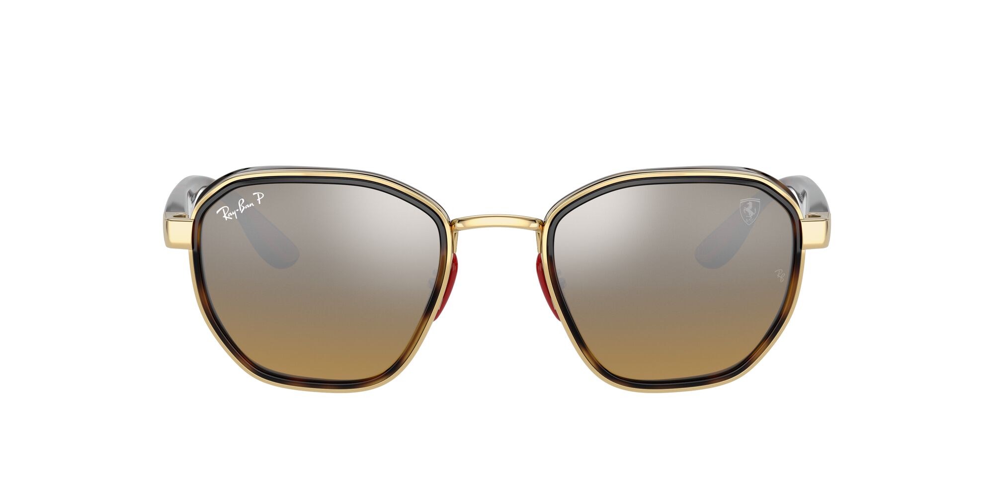 Foto 2 pulgar | Lente De Sol Ray-ban Brown Mir Grey Gradient Polar Polarizado Unisex