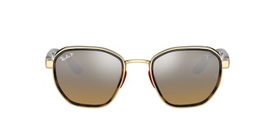 Foto 1 | Lente De Sol Ray-ban Brown Mir Grey Gradient Polar Polarizado Unisex