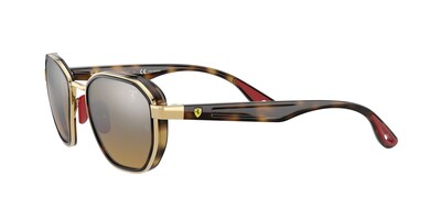 Foto 3 | Lente De Sol Ray-ban Brown Mir Grey Gradient Polar Polarizado Unisex