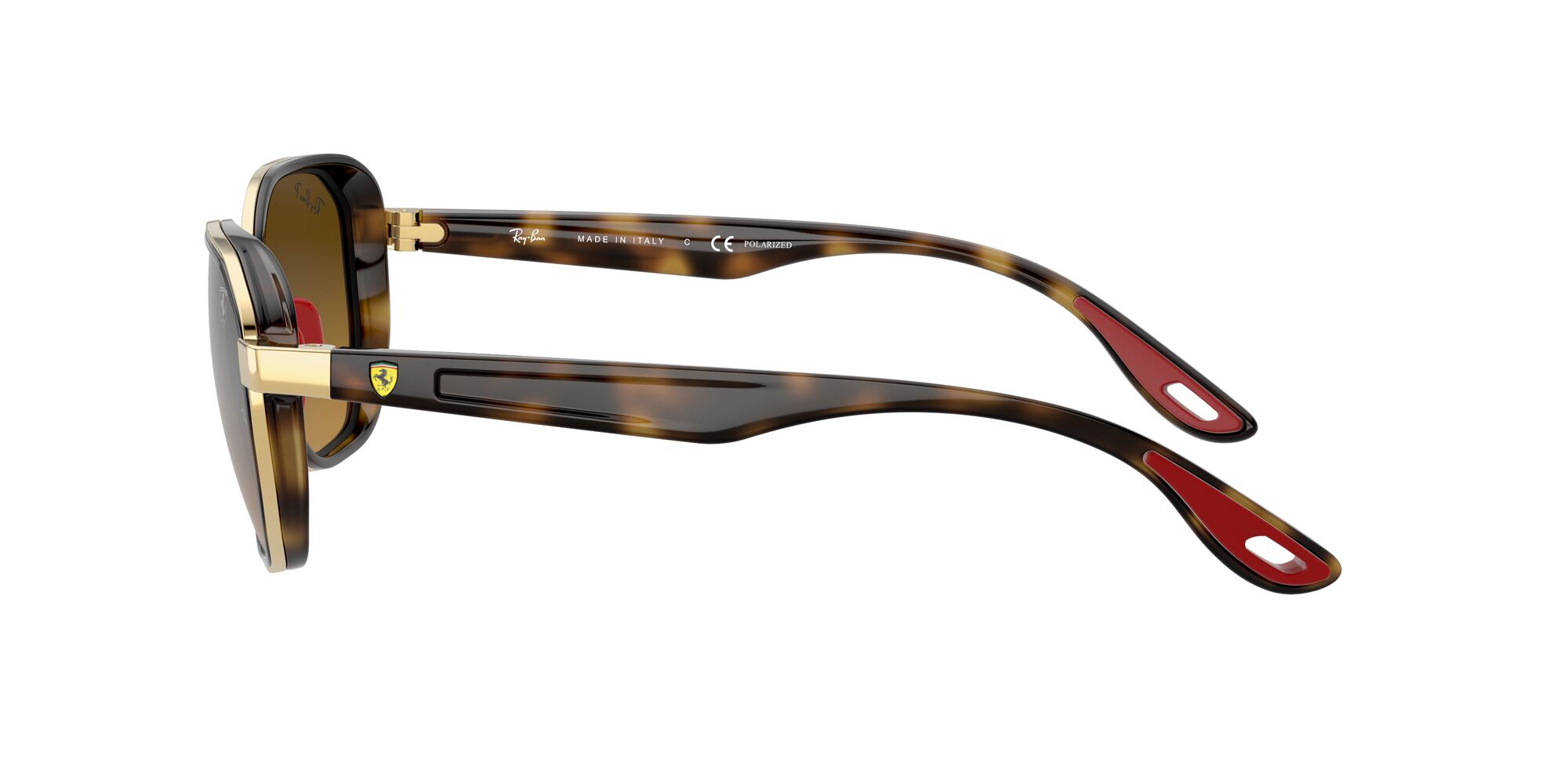 Foto 5 pulgar | Lente De Sol Ray-ban Brown Mir Grey Gradient Polar Polarizado Unisex