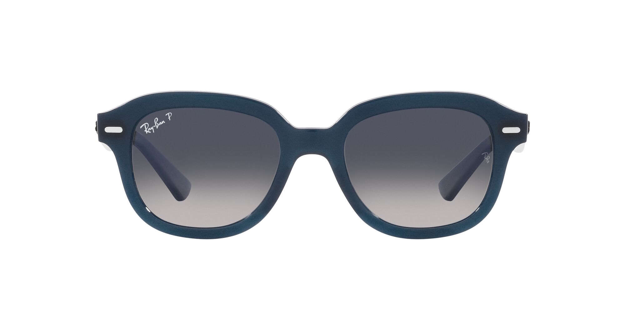 Foto 2 pulgar | Lente De Sol Ray-ban Erik Gradient Blue Polar Polarizado Unisex
