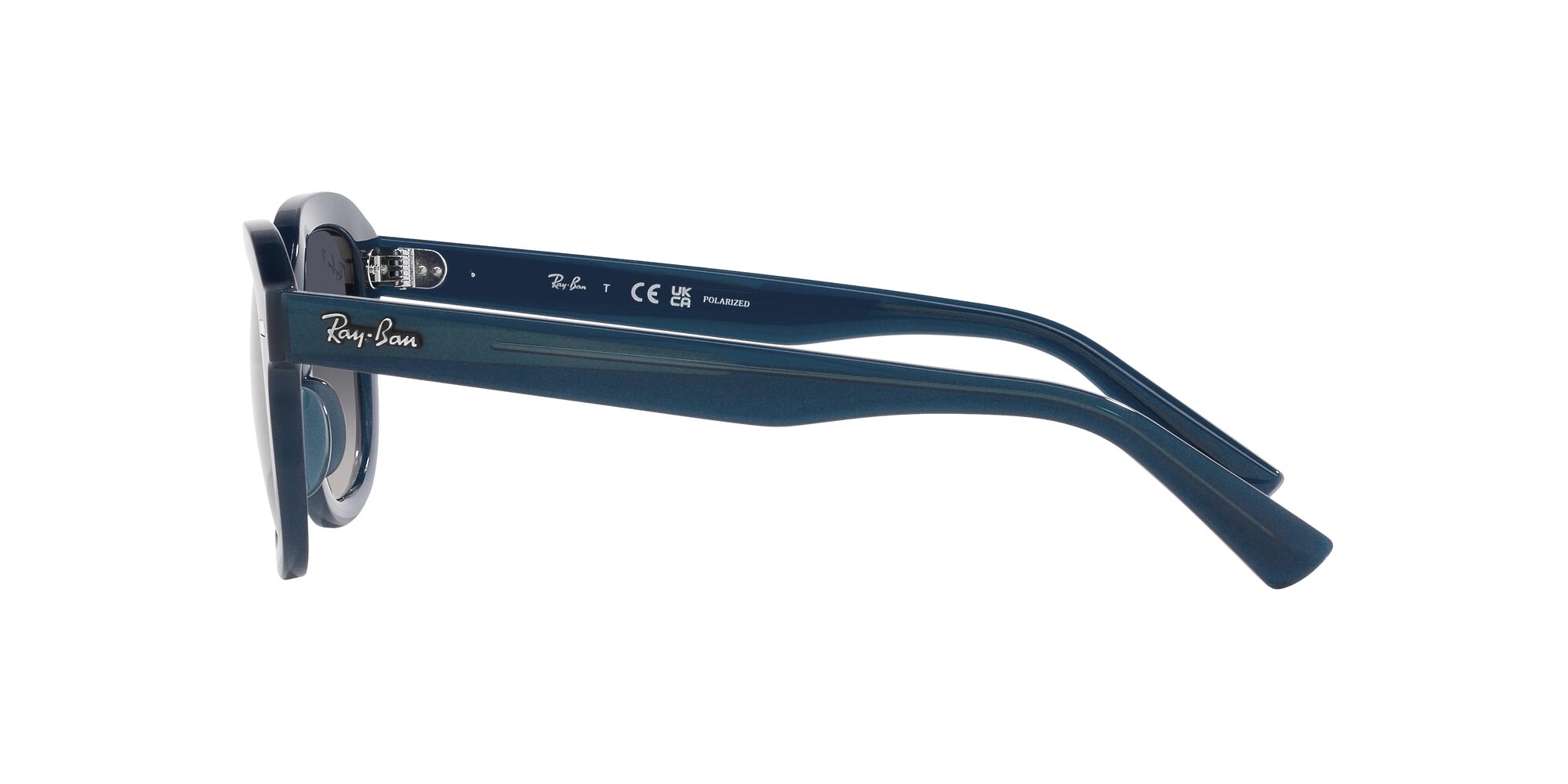 Foto 5 pulgar | Lente De Sol Ray-ban Erik Gradient Blue Polar Polarizado Unisex