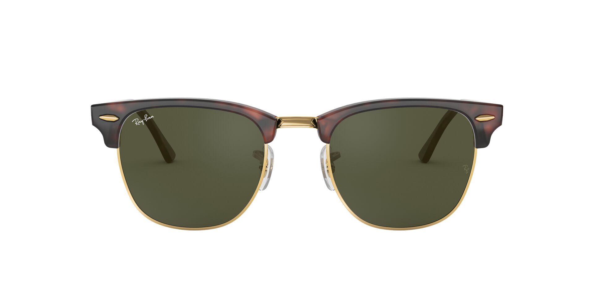 Lente De Sol Ray-ban Clubmaster G-15 Green Unisex