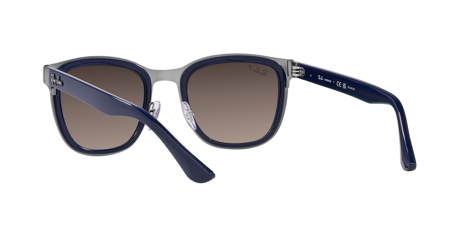 Foto 7 pulgar | Lente De Sol Ray-ban Clyde Grey Mir Grey Gradient Polar Polarizado Unisex