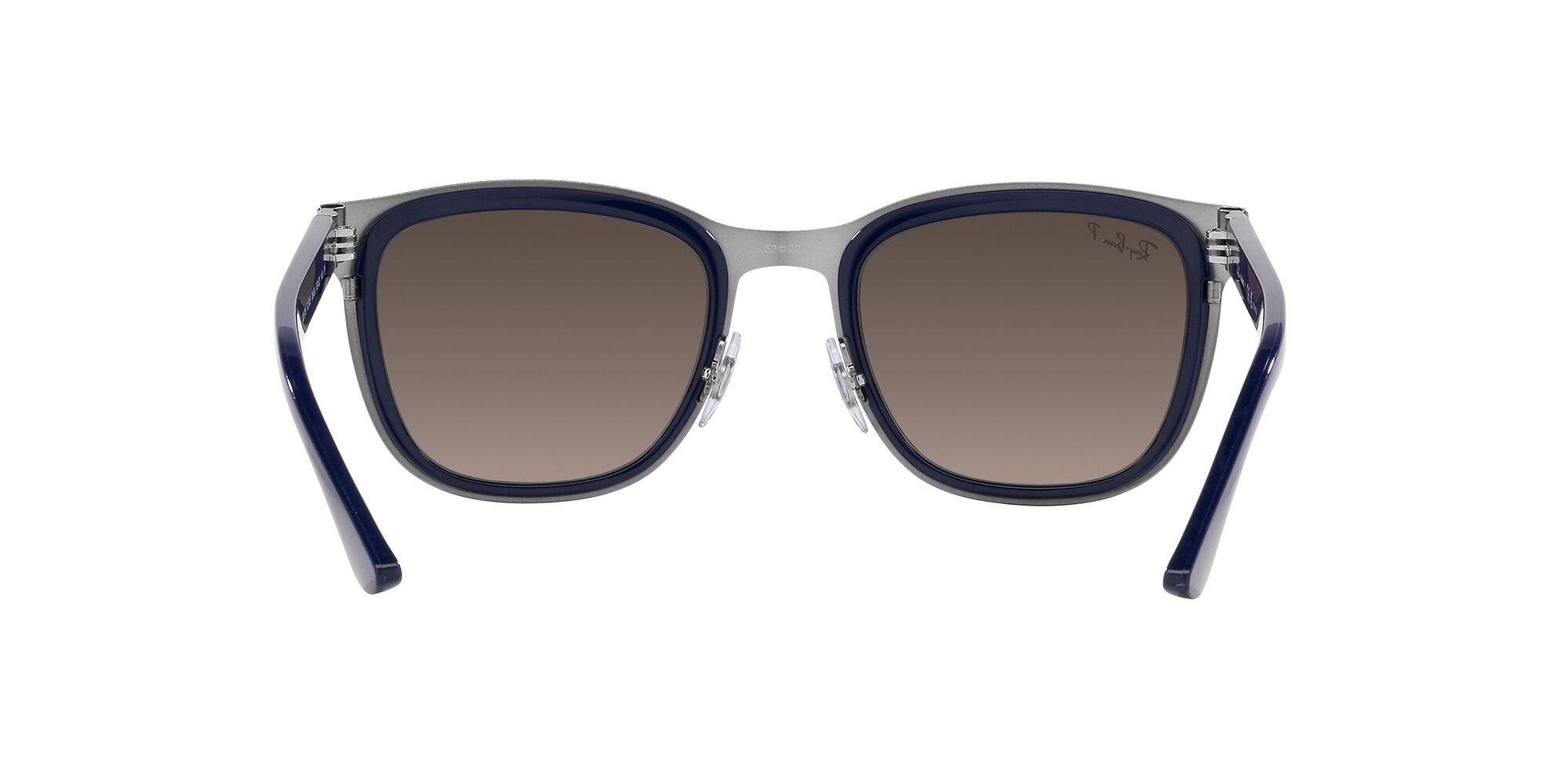 Foto 8 pulgar | Lente De Sol Ray-ban Clyde Grey Mir Grey Gradient Polar Polarizado Unisex
