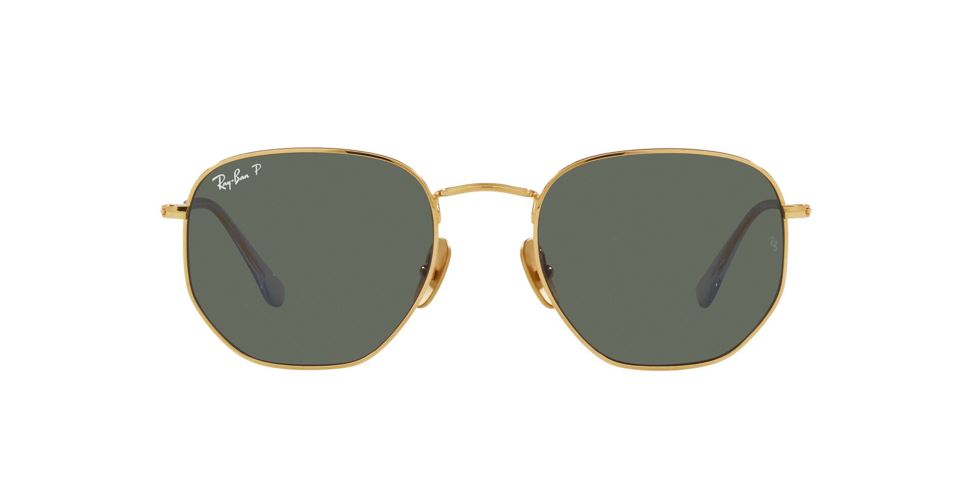 Lente De Sol Ray-ban Hexagonal Polar Green Polarizado Unisex