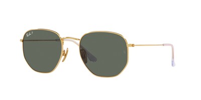 Foto 2 | Lente De Sol Ray-ban Hexagonal Polar Green Polarizado Unisex