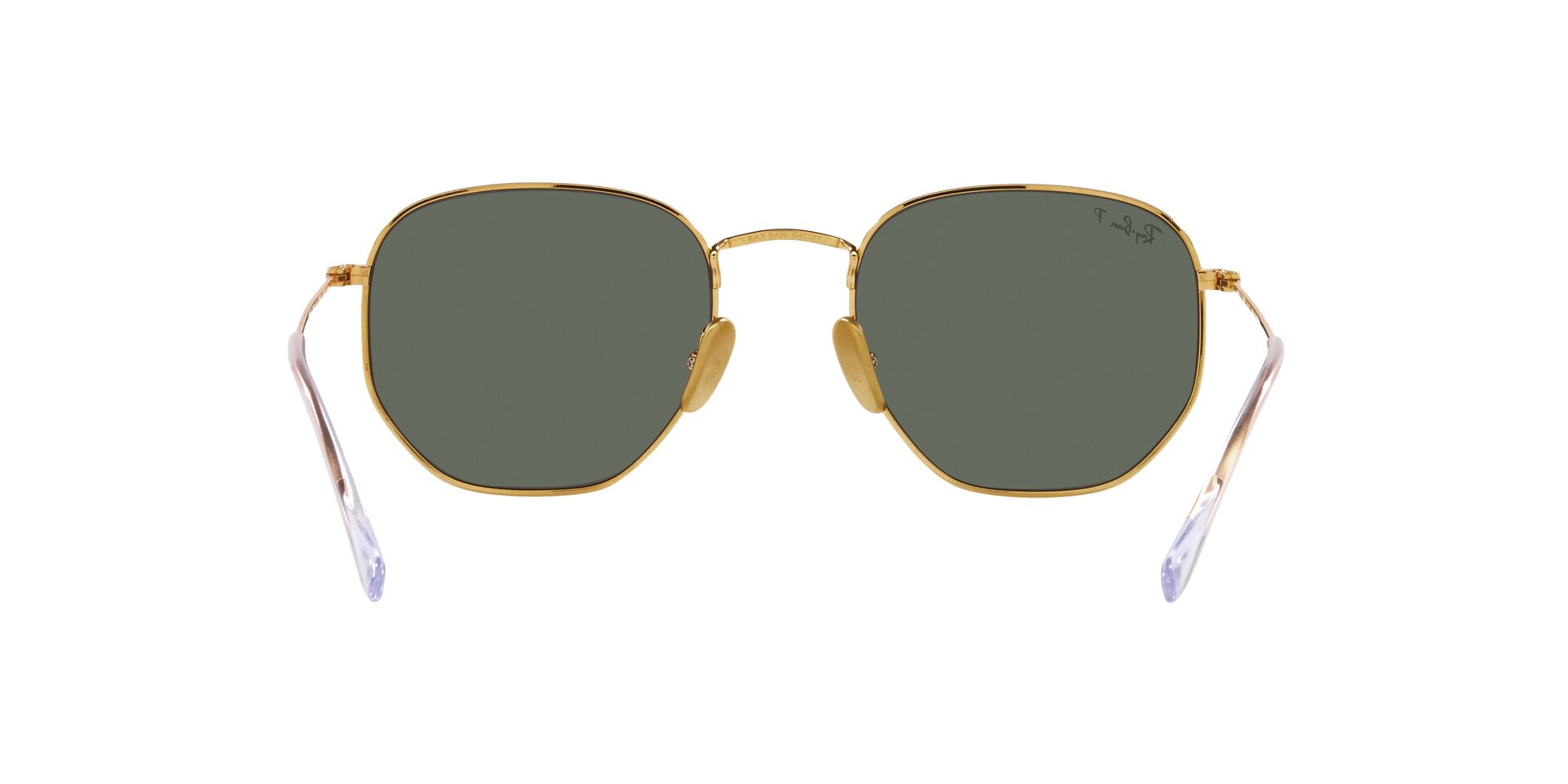 Foto 8 pulgar | Lente De Sol Ray-ban Hexagonal Polar Green Polarizado Unisex