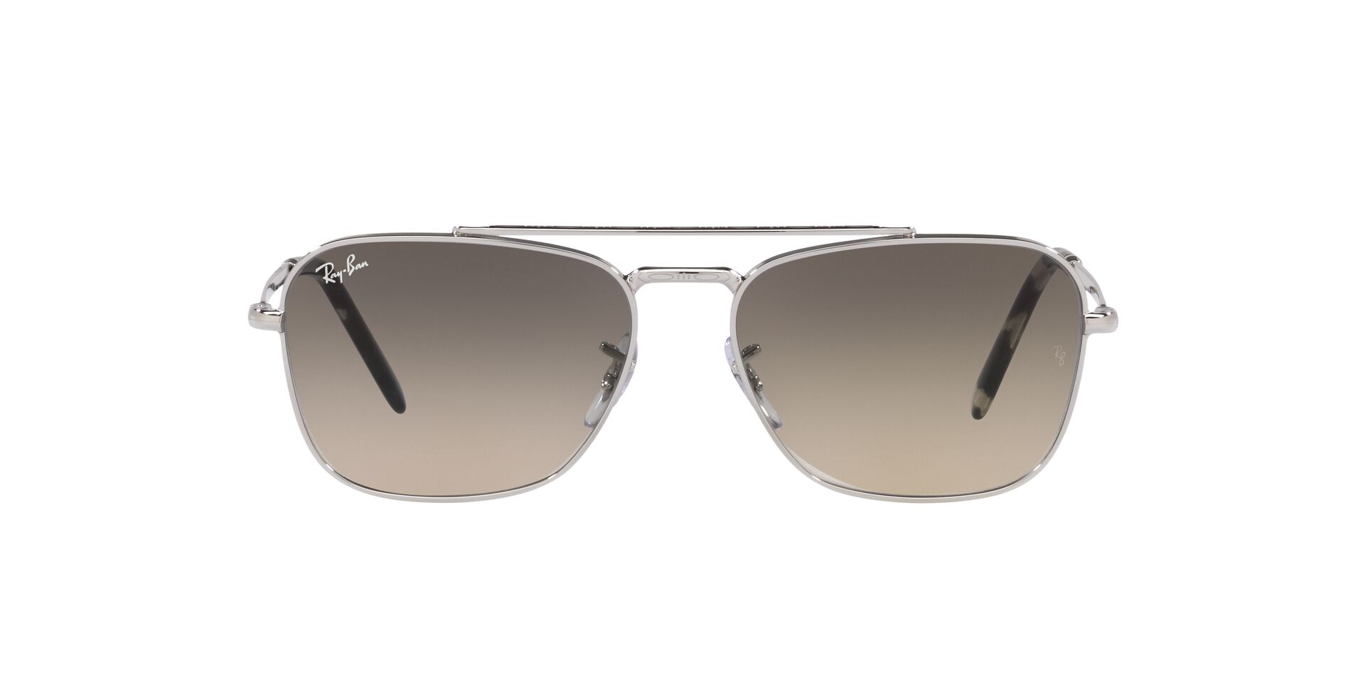 Lente De Sol Ray-ban New Caravan Clear Gradient Grey Unisex