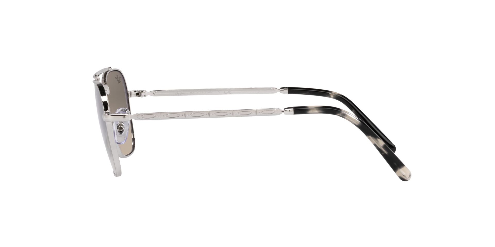 Foto 5 pulgar | Lente De Sol Ray-ban New Caravan Clear Gradient Grey Unisex