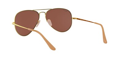 Foto 6 | Lente De Sol Ray-ban Aviator Metal Ii Polar Purple-ar Blue Polarizado Unisex