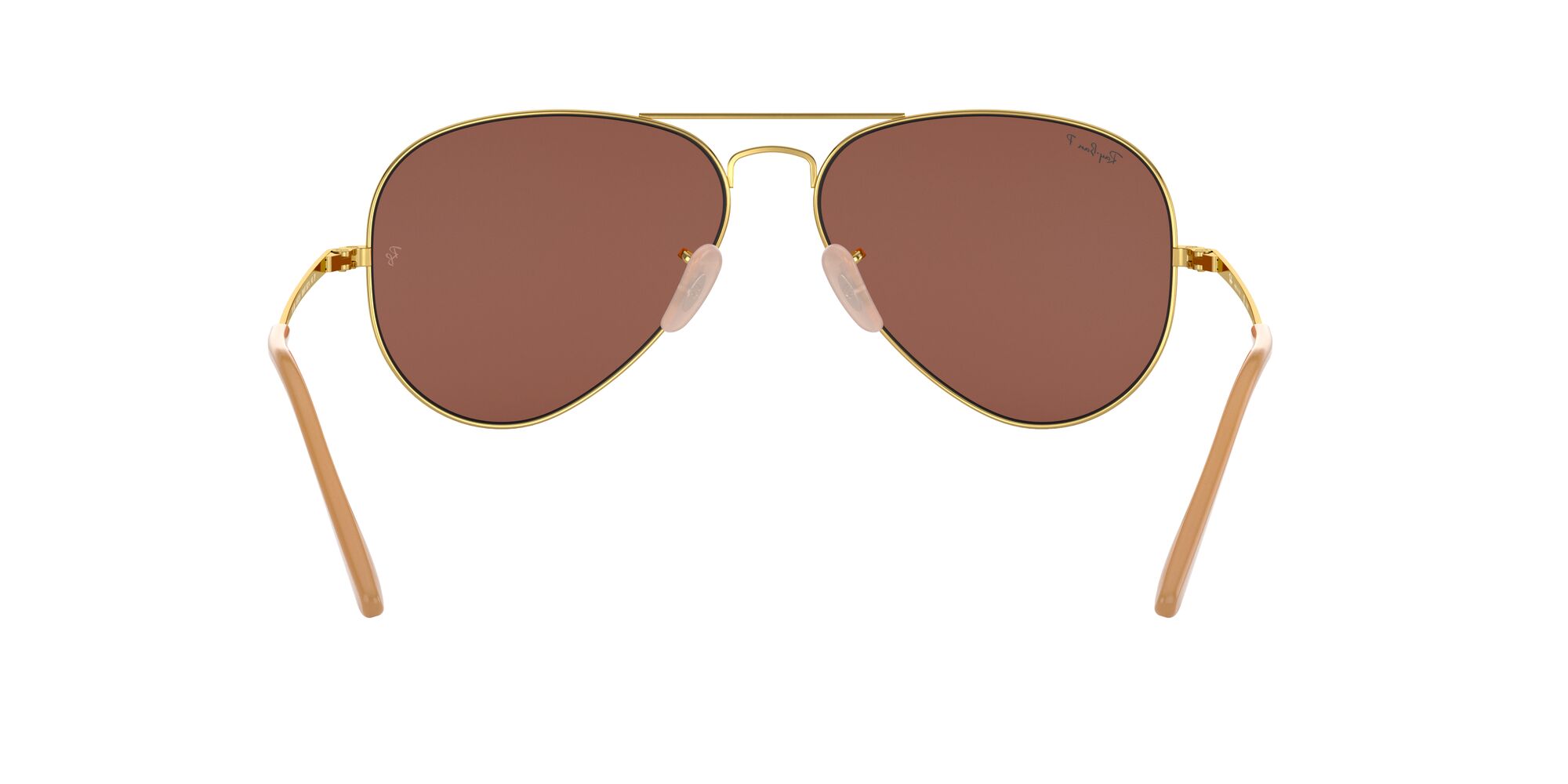 Foto 8 pulgar | Lente De Sol Ray-ban Aviator Metal Ii Polar Purple-ar Blue Polarizado Unisex