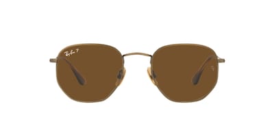 Foto 1 | Lente De Sol Ray-ban Hexagonal Polar Brown Polarizado Unisex