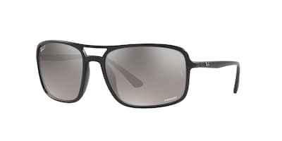 Foto 2 | Lente De Sol Ray-ban Polar Grey Mirror Grey Grad Polarizado Unisex