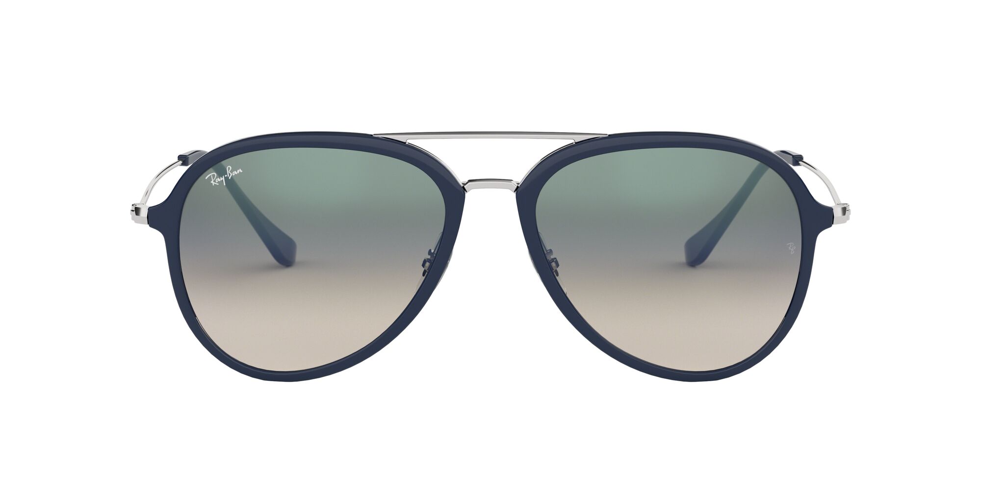 Foto 1 | Lente De Sol Ray-ban Clear Gradient Green Unisex