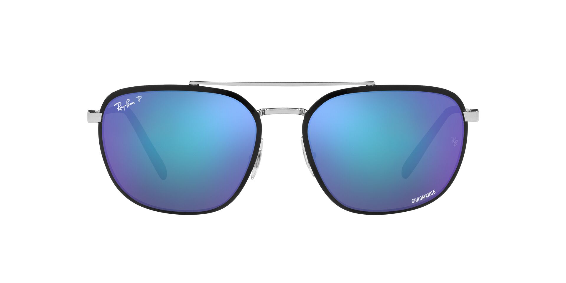 Lente De Sol Ray-ban Polar Grey Mirror Blue Polarizado Unisex