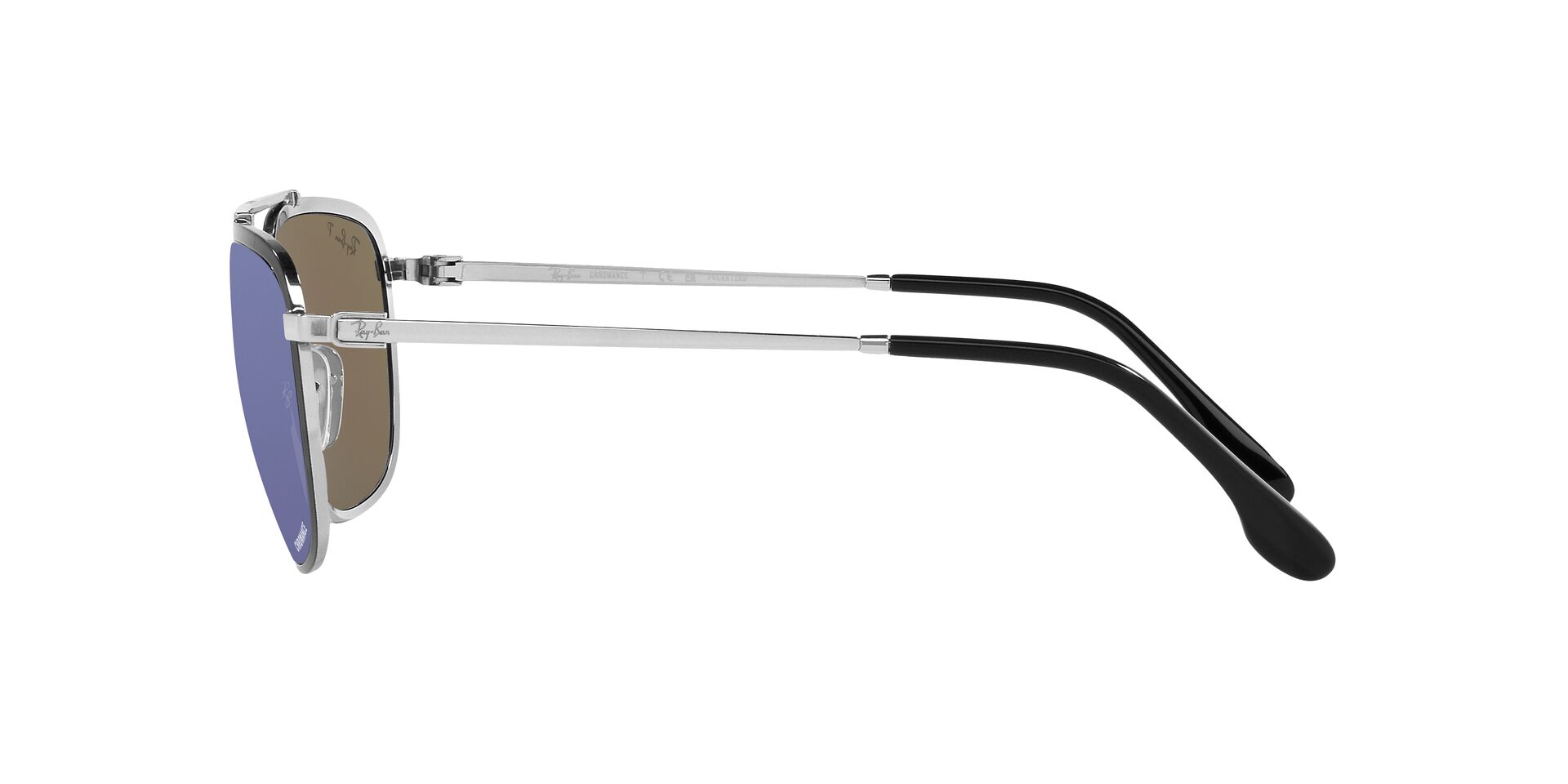 Foto 5 pulgar | Lente De Sol Ray-ban Polar Grey Mirror Blue Polarizado Unisex