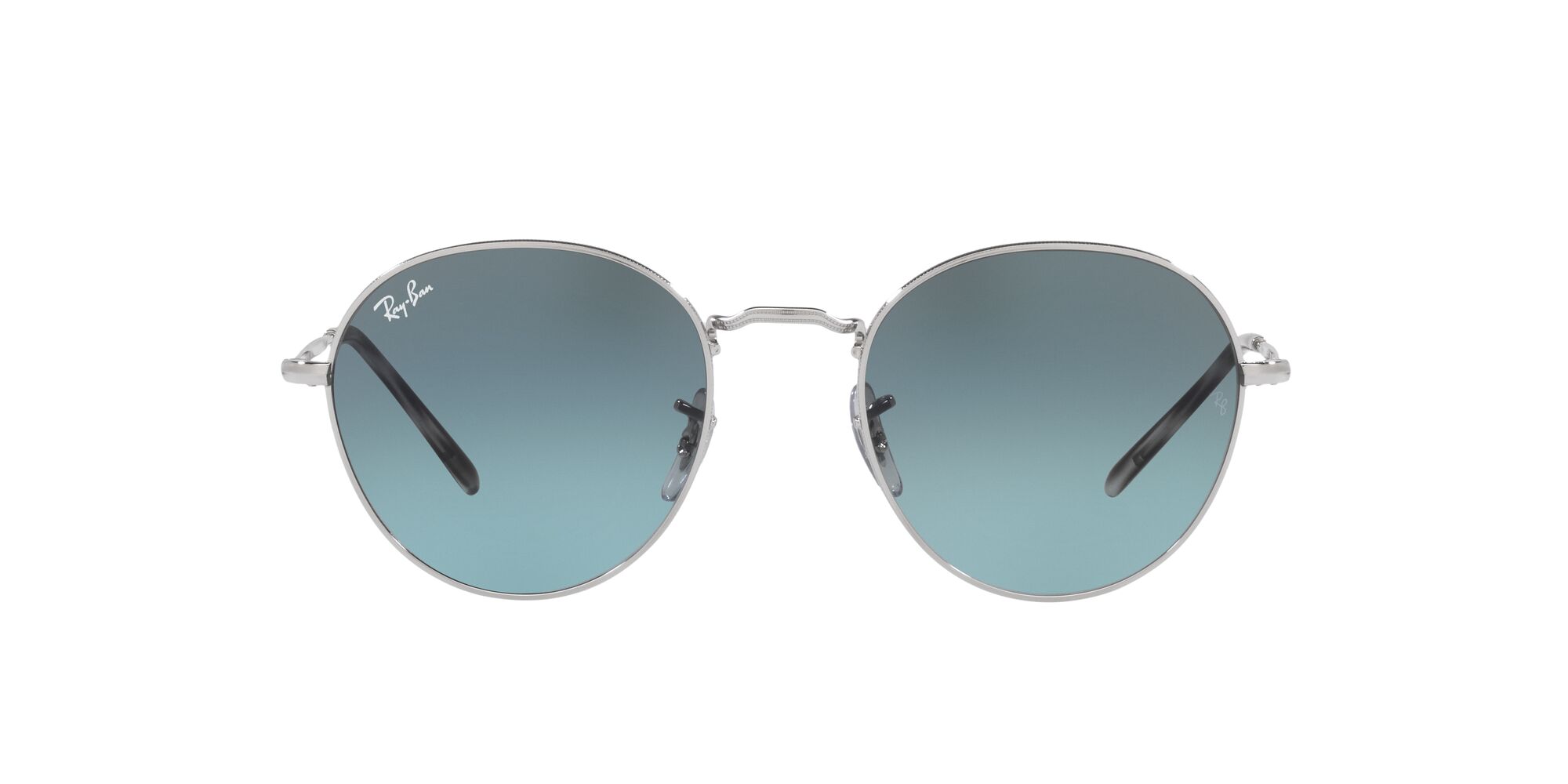Foto 2 pulgar | Lente De Sol Ray-ban David Blue Gradient Grey Unisex