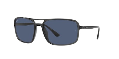 Foto 2 | Lente De Sol Ray-ban Dark Blue Unisex