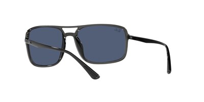 Foto 6 | Lente De Sol Ray-ban Dark Blue Unisex
