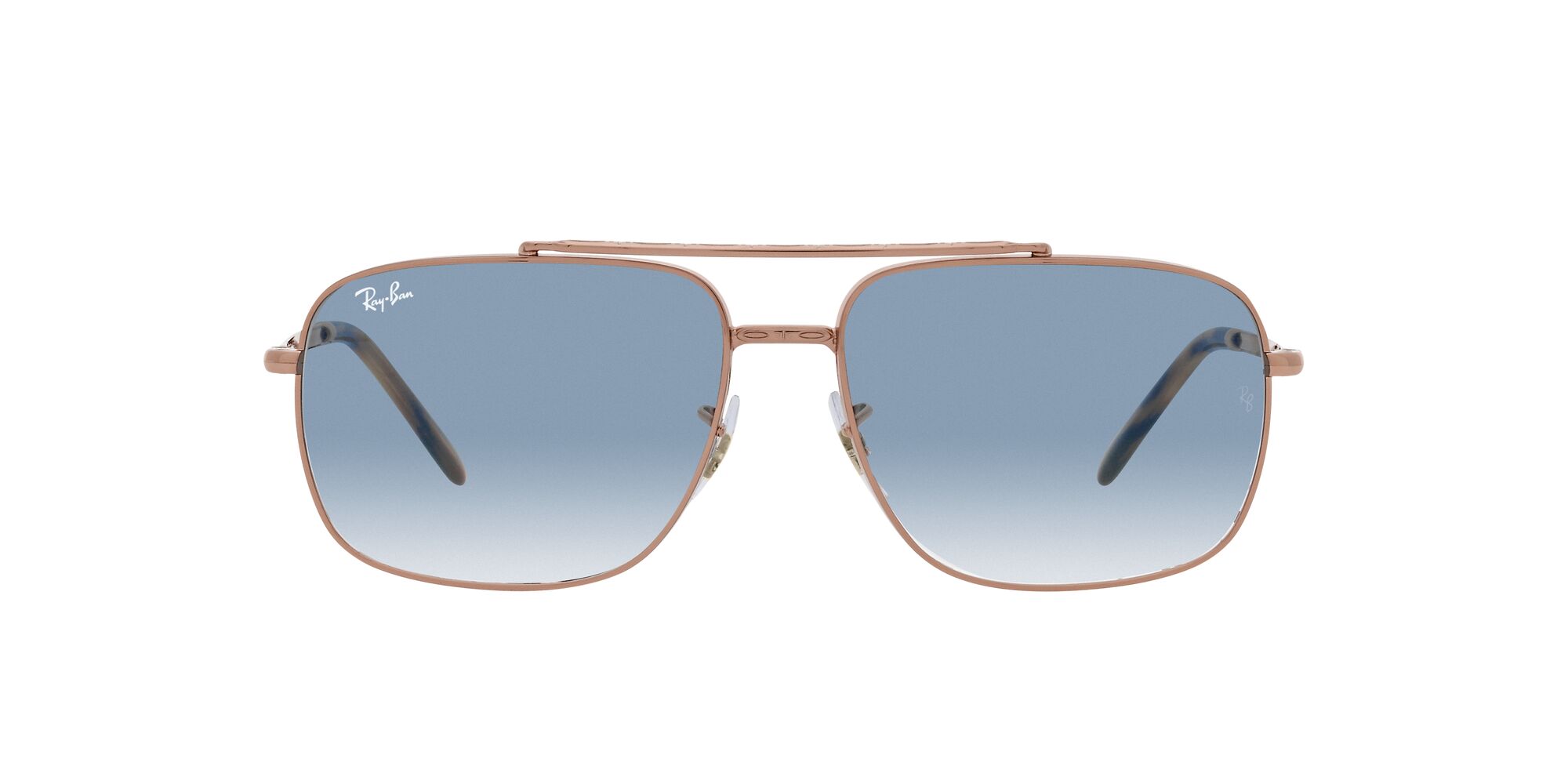 Foto 2 pulgar | Lente de Sol Ray-ban Clear Gradient Blue Unisex