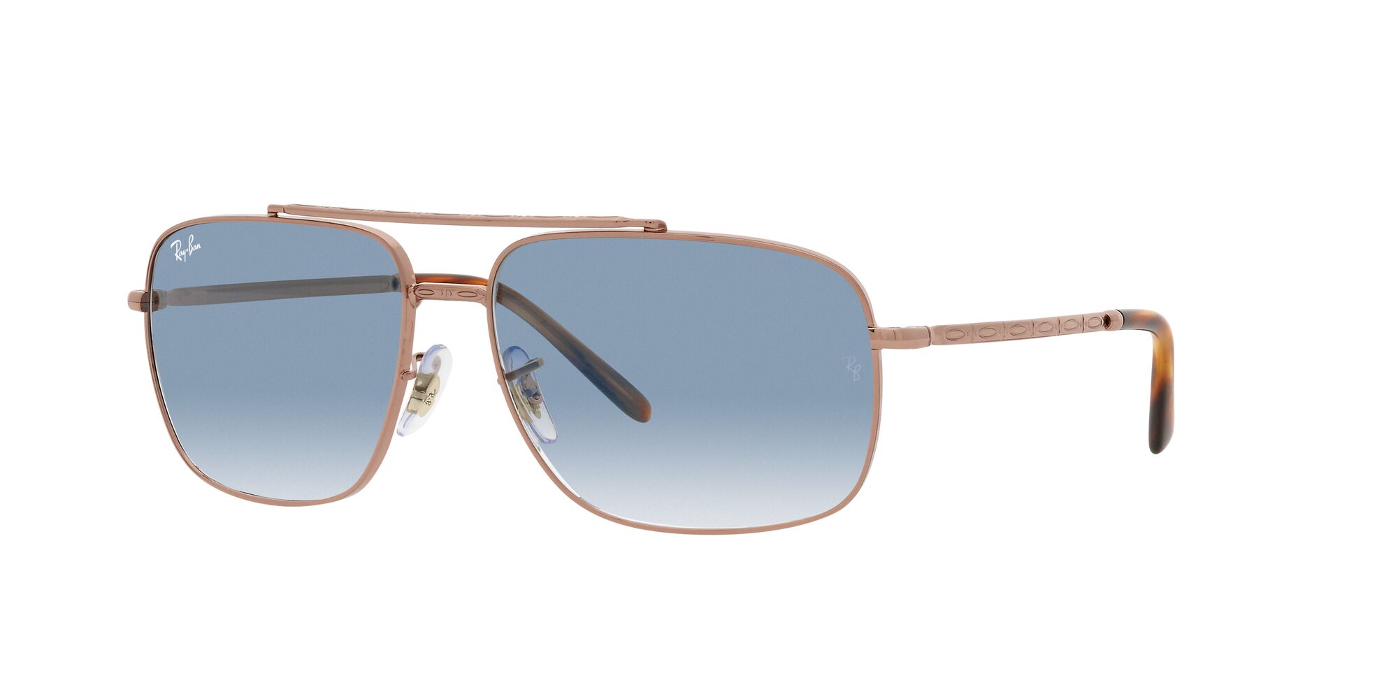 Foto 2 | Lente de Sol Ray-ban Clear Gradient Blue Unisex