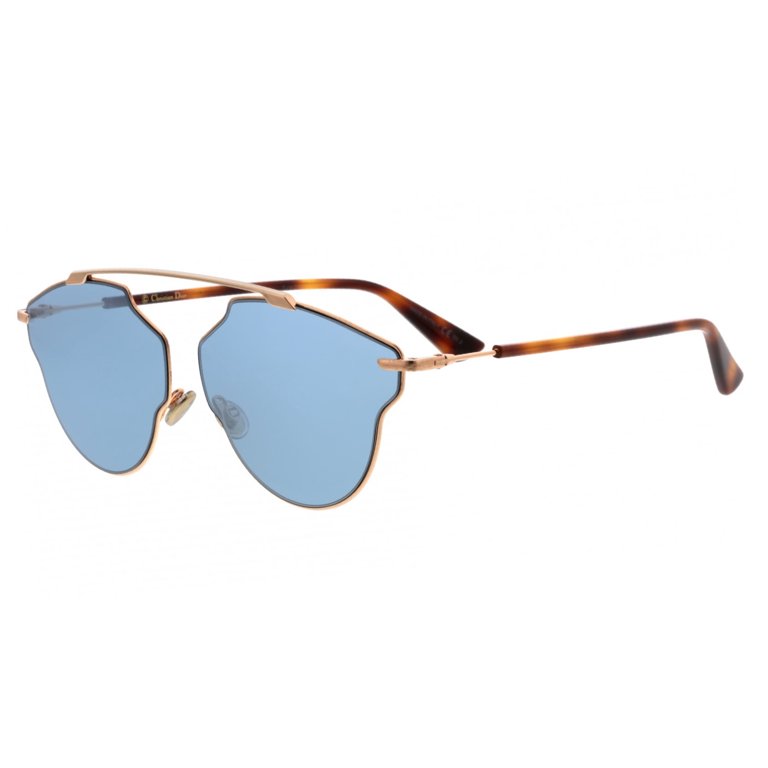 Gafas de Sol Christian Dior Dior So Real Pop Ddbku 59 mm Dorado Azul Redondo