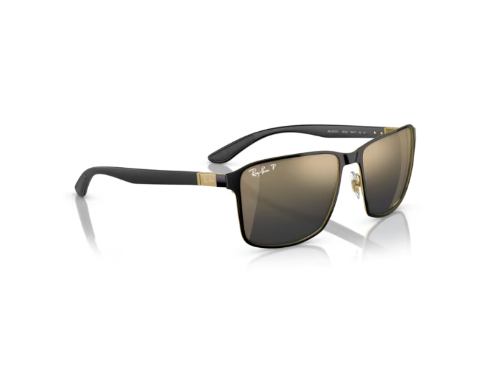 Foto 6 pulgar | Gafas de Sol Ray-Ban RB3721CH 187/J0  Negro con Dorado