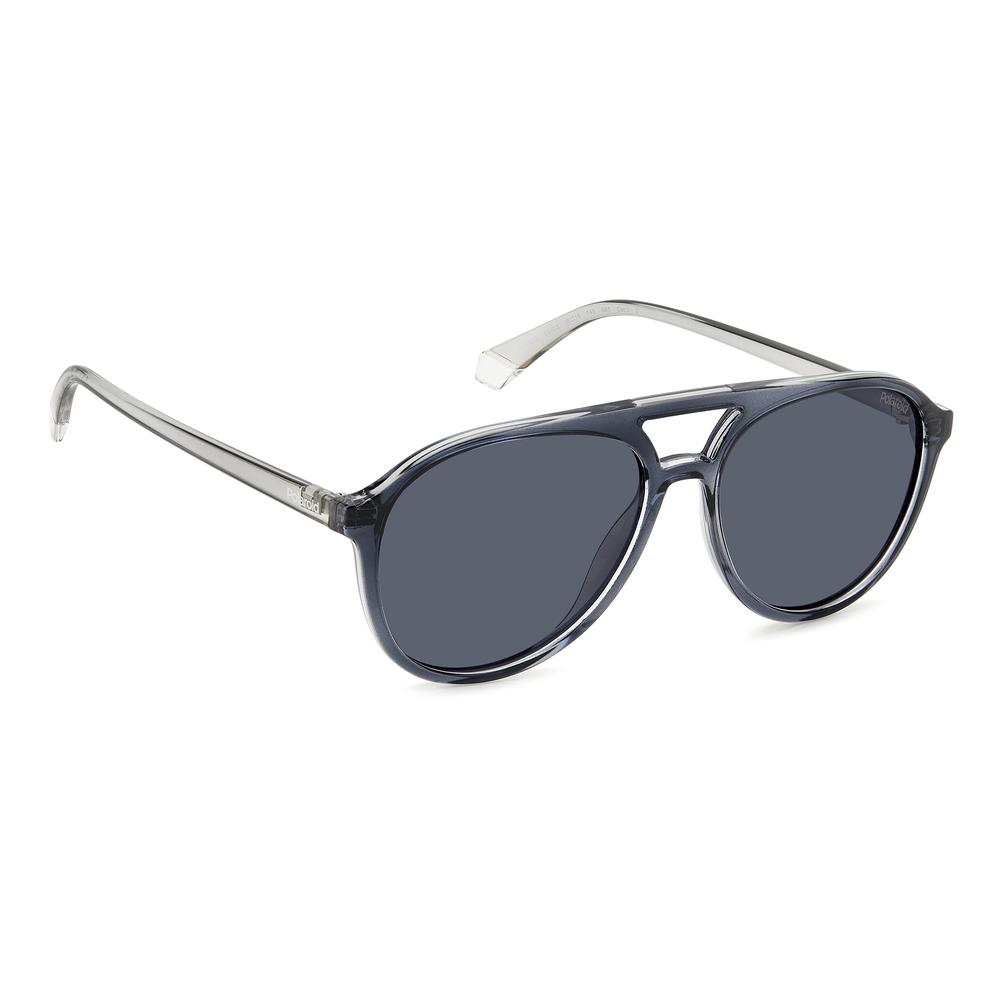 Foto 3 pulgar | Lentes Sol Polaroid Unisex Grey Blue 20673009v56c3