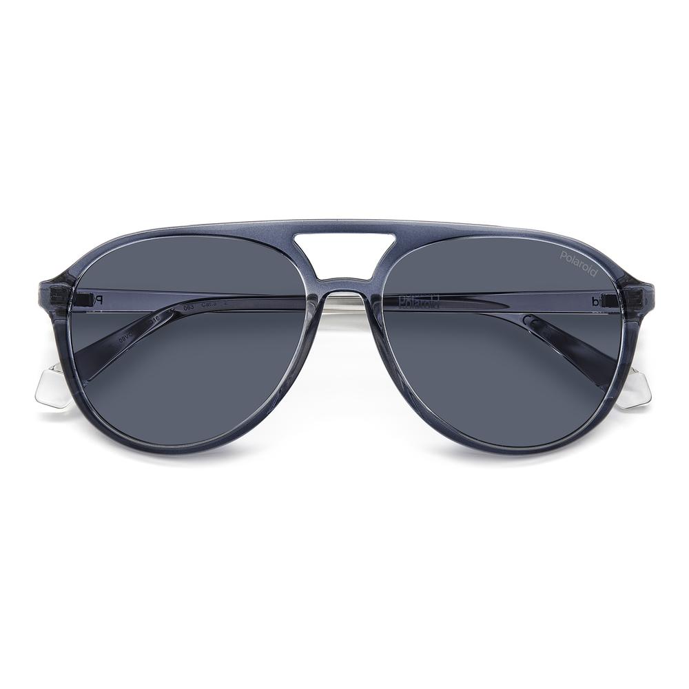 Foto 4 | Lentes Sol Polaroid Unisex Grey Blue 20673009v56c3