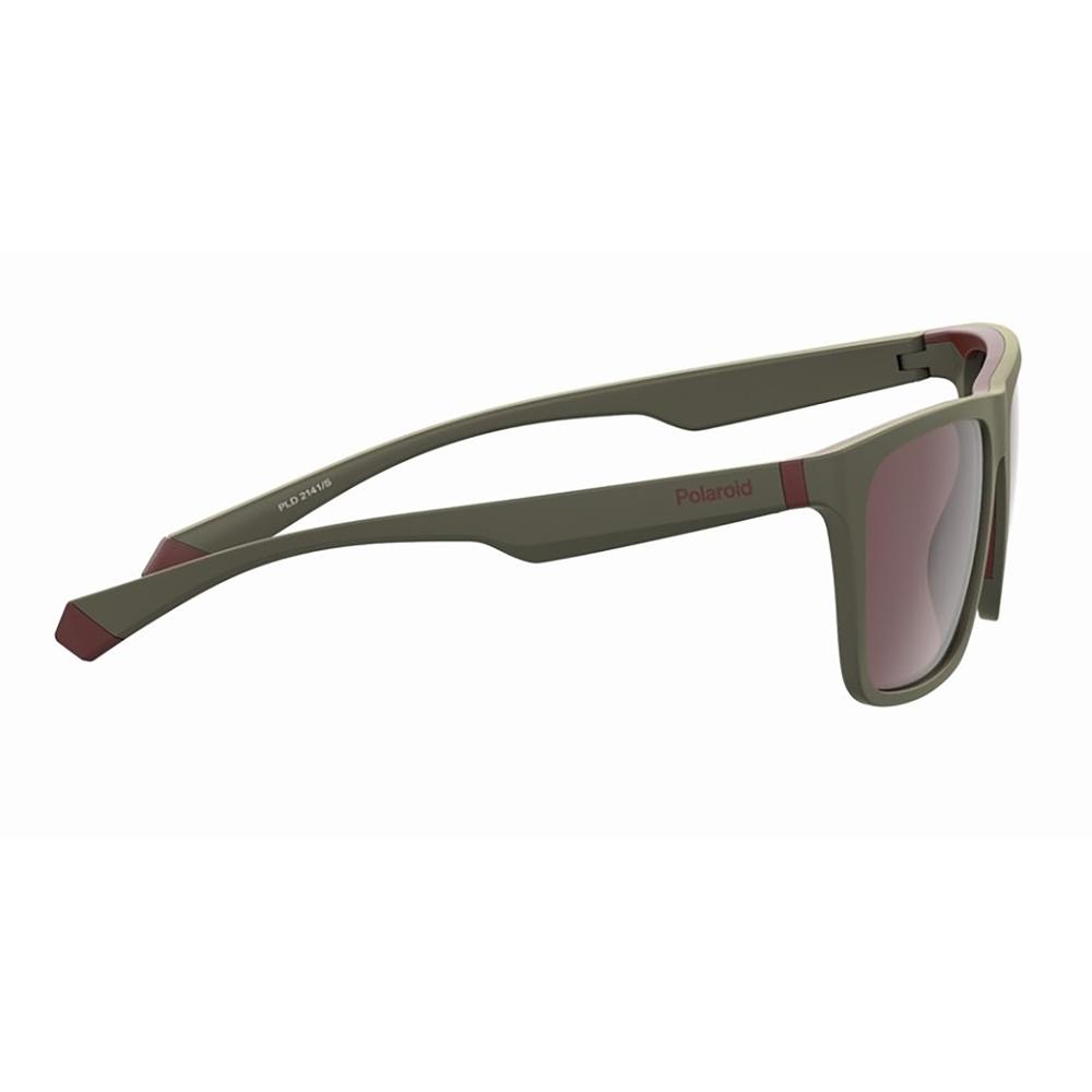 Foto 5 pulgar | Lentes Sol Polaroid Unisex Mattkhaki Burgundy 2057180l956kl