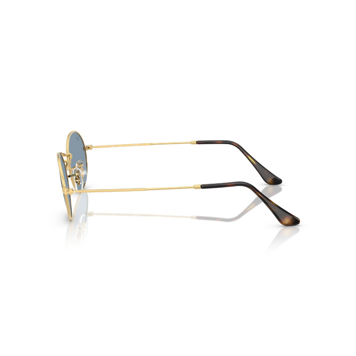 Foto 3 | Lentes De Sol Oval Azul Ray-ban