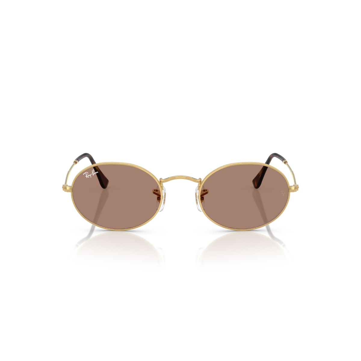Foto 2 pulgar | Lentes De Sol Oval Violeta Ray-ban