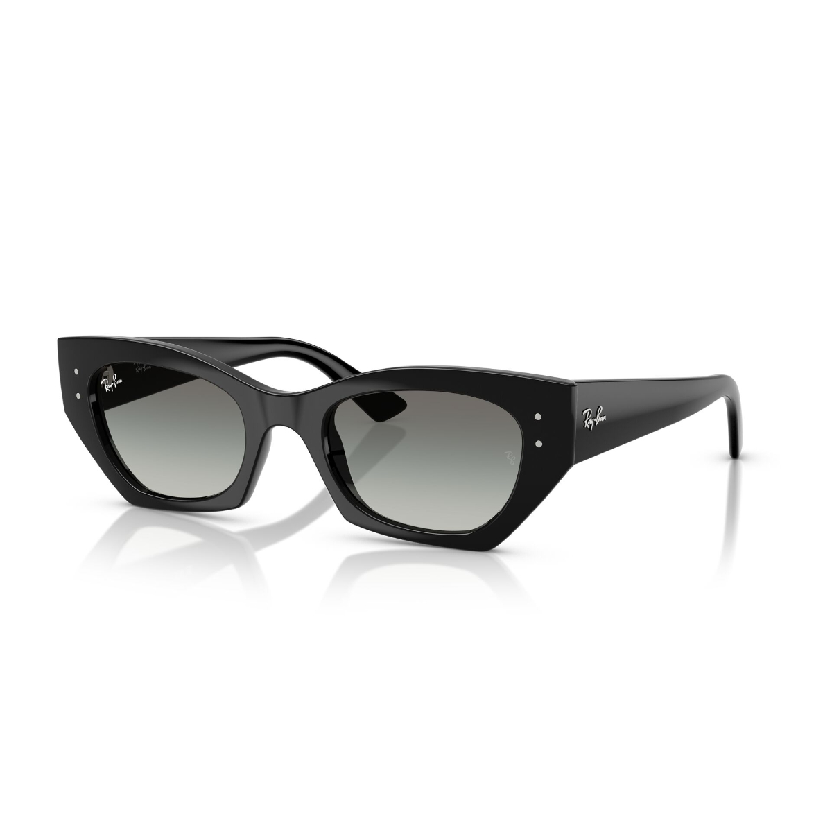 Foto 3 pulgar | Lentes De Sol Zena Gris Degradados Ray-ban