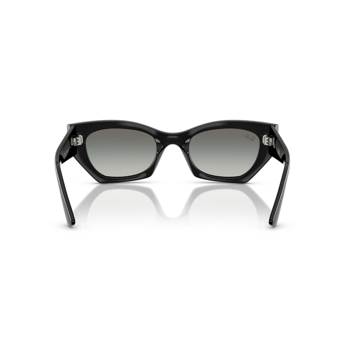 Foto 5 pulgar | Lentes De Sol Zena Gris Degradados Ray-ban