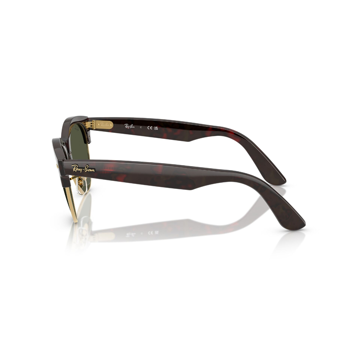 Foto 4 pulgar | Lentes De Sol Clubmaster Way Verde Ray-ban