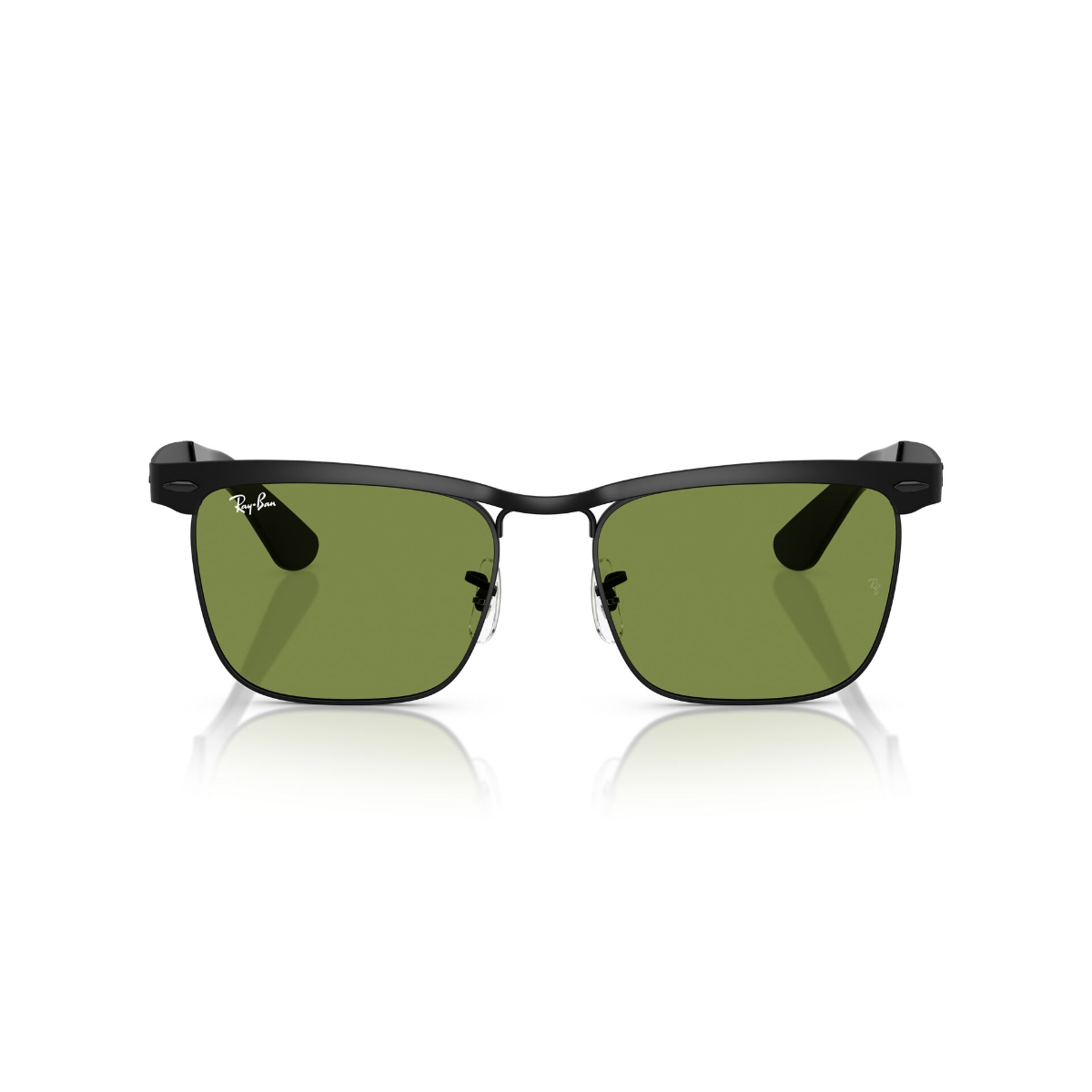 Foto 2 pulgar | Lentes De Sol Wayfarer Deluxe Verde Ray-ban