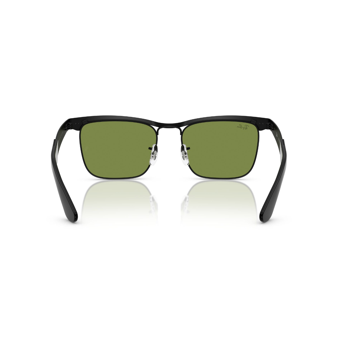 Foto 5 pulgar | Lentes De Sol Wayfarer Deluxe Verde Ray-ban