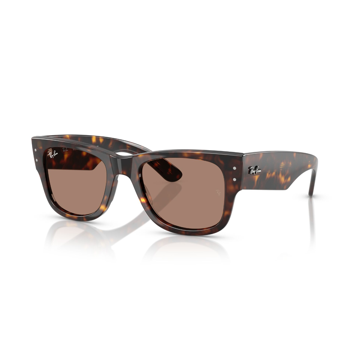 Foto 3 pulgar | Lentes De Sol Mega Wayfarer Violeta Ray-ban