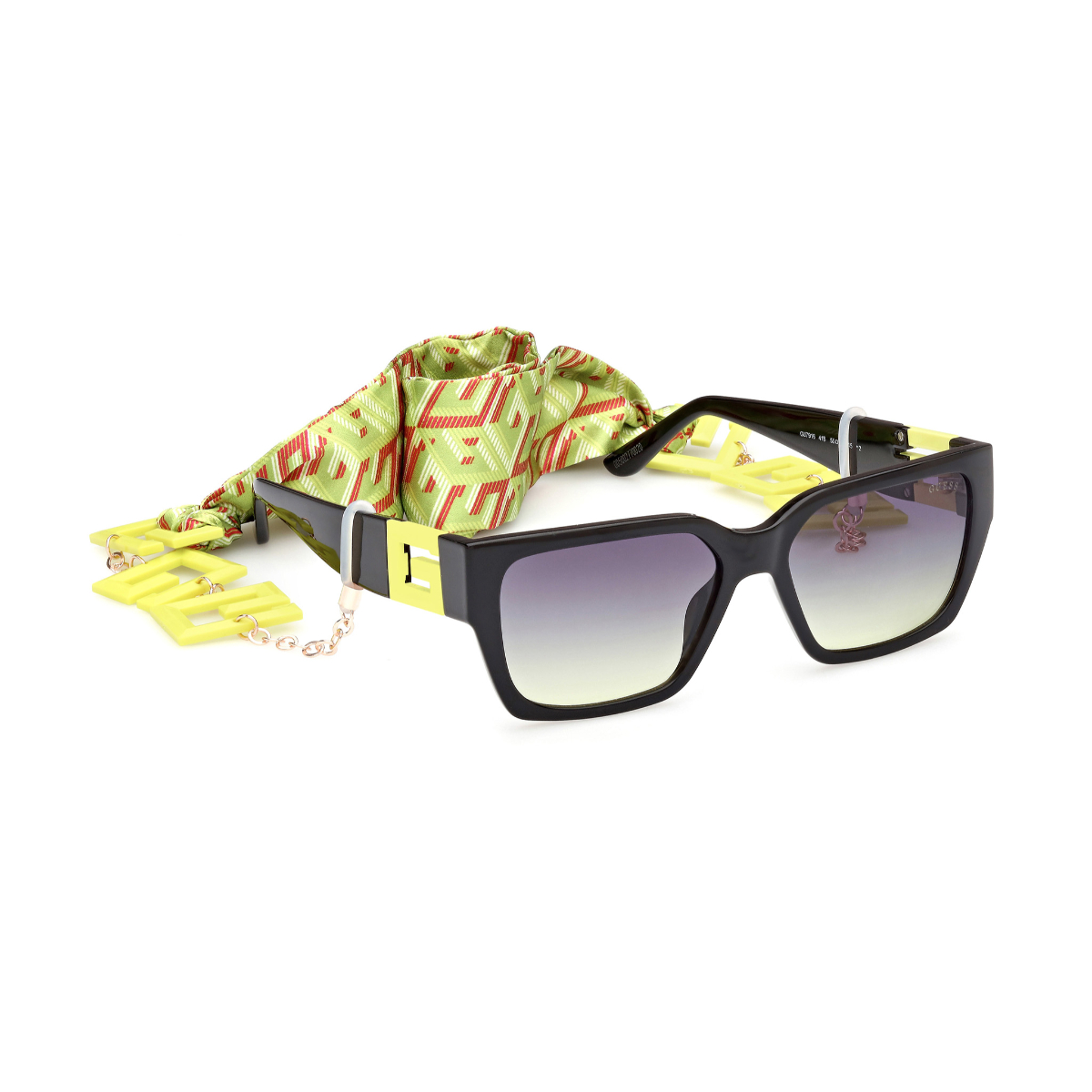 Foto 4 pulgar | Lentes De Sol Gris Degradados Guess